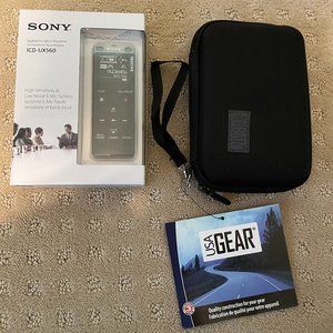Sony Digital Dictation Machine (Model ICD-UX560)
